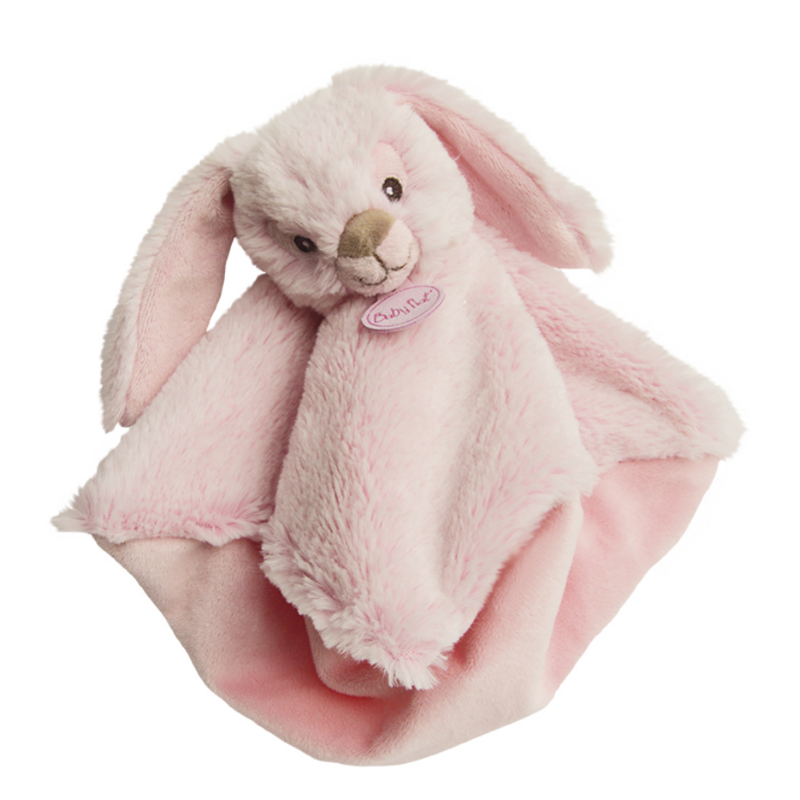 Guimauve lapin plat rose 